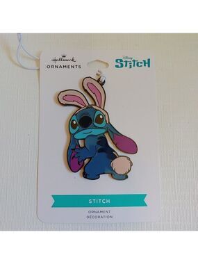 CUTE Lilo and Stitch Tree Ornament HALLMARK BNIP STITCH Disney